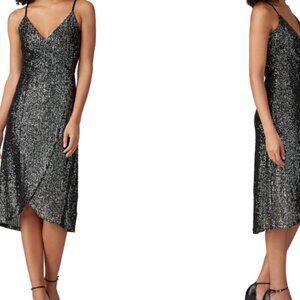 Black Sequin Jeolle Dress by Cupcakes & Cashmere